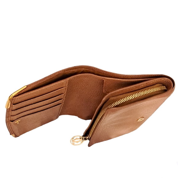 Cartier Marcello Unisex Zip Compact Wallet - Picture 7 of 11